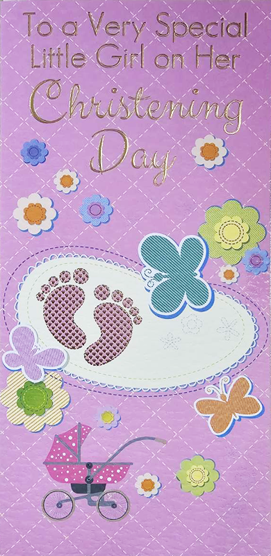 Happy Christening Card 02