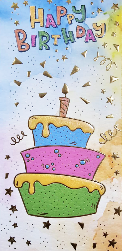 Happy Birthday Card 01