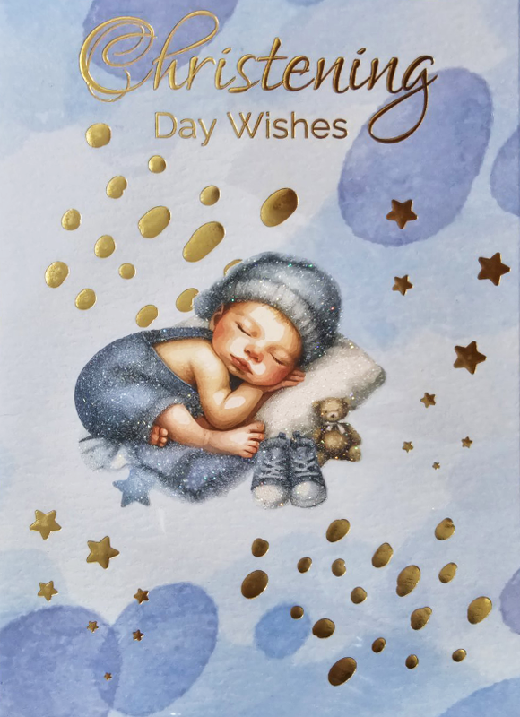 Happy Christening Card 01