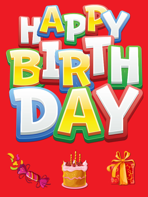 Happy Birthday Card 04