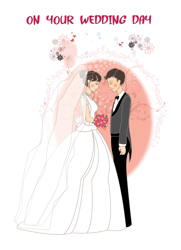 Happy Wedding Card 12